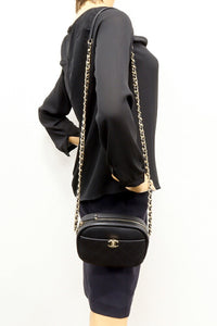 Chanel Calf Matelassé Camera Bag Shoulder Bag AS0137