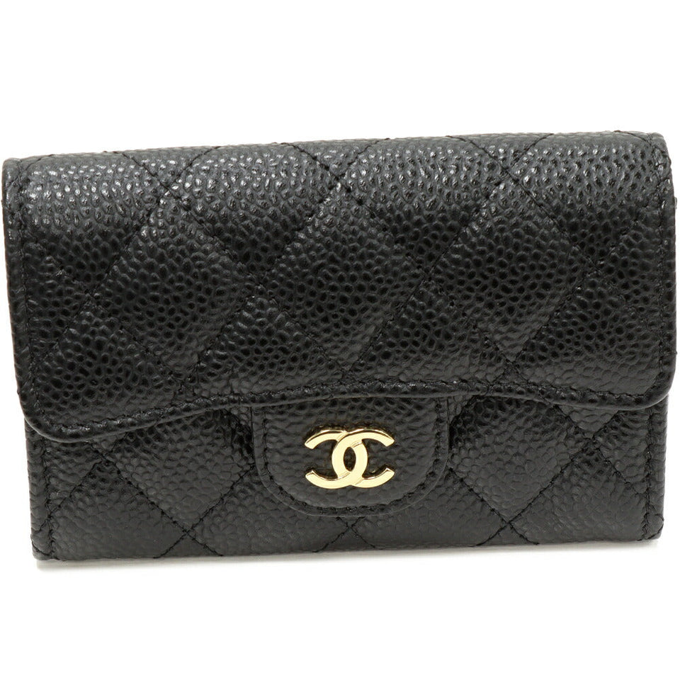 Chanel  Case Caviar Leather  Case