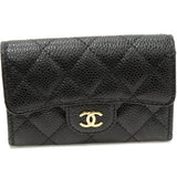Chanel  Case Caviar Leather  Case
