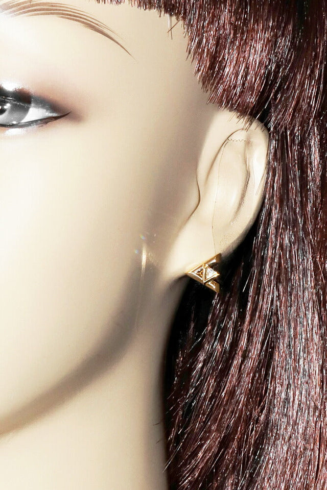 Louis Vuitton LV Volt One Au750 Diamond Earrings