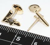 Louis Vuitton LV Volt One Au750 Diamond Earrings