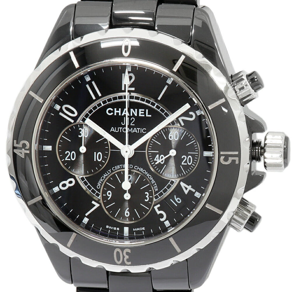 Chanel J12 Black Ceramic Chronograph