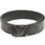 Louis Vuitton LV Initiales Monogram Eclipse Taiga Belt