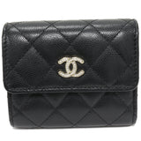 Chanel Classic Small Wallet Caviar Skin Wallet