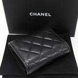 Chanel Classic Small Wallet Caviar Skin Wallet