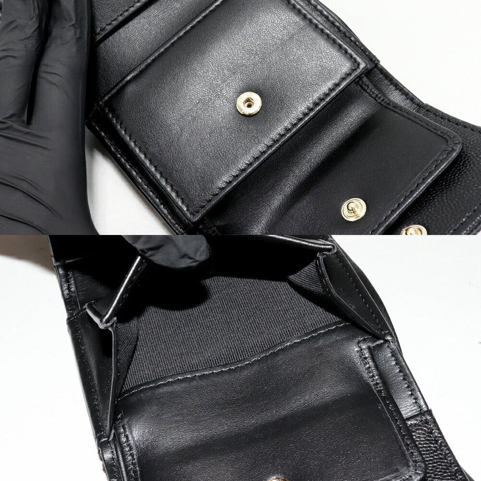 Chanel Classic Small Wallet Caviar Skin Wallet