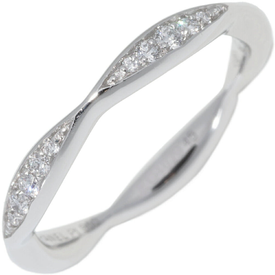 Chanel Camelia Pt950 Diamond Ring