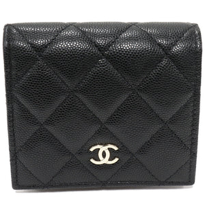 Chanel Matelassé Caviar Skin Wallet