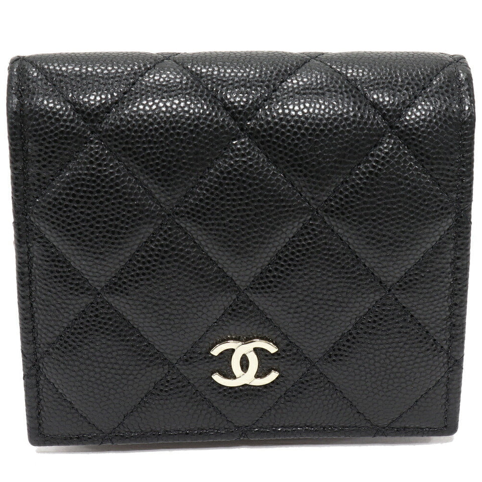 Chanel Matelassé Caviar Skin Wallet