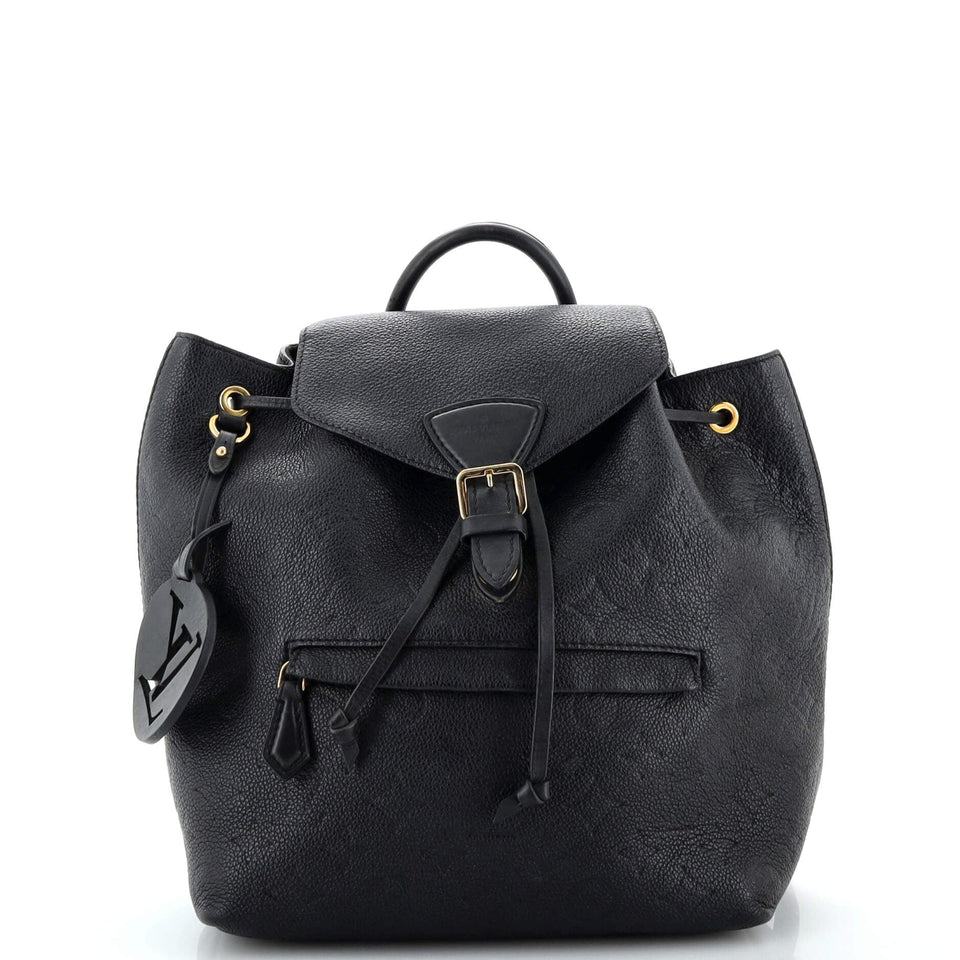 Louis Vuitton Montsouris NM Backpack Monogram Empreinte Leather PM