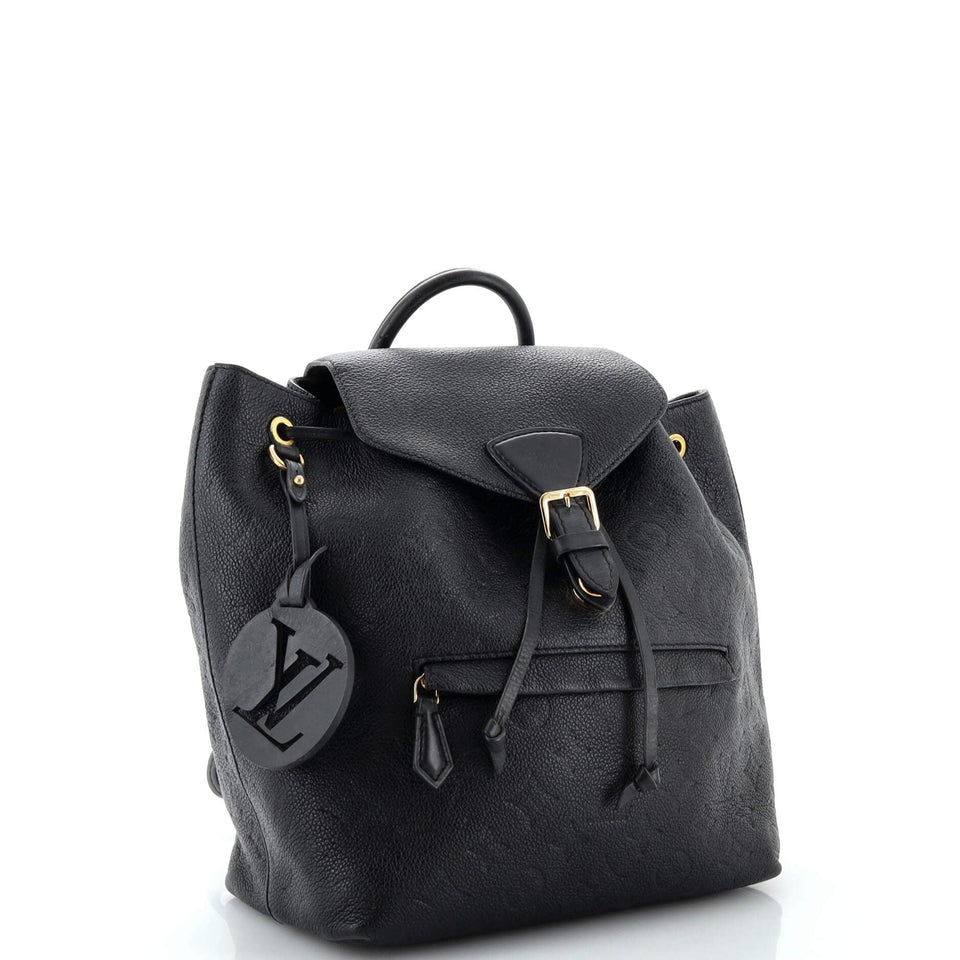 Louis Vuitton Montsouris NM Backpack Monogram Empreinte Leather PM