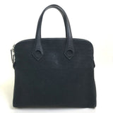 Hermes Handbag Bag Tote Bag Business bag Sac Ibou PM Tower ash black unisex(Unisex)