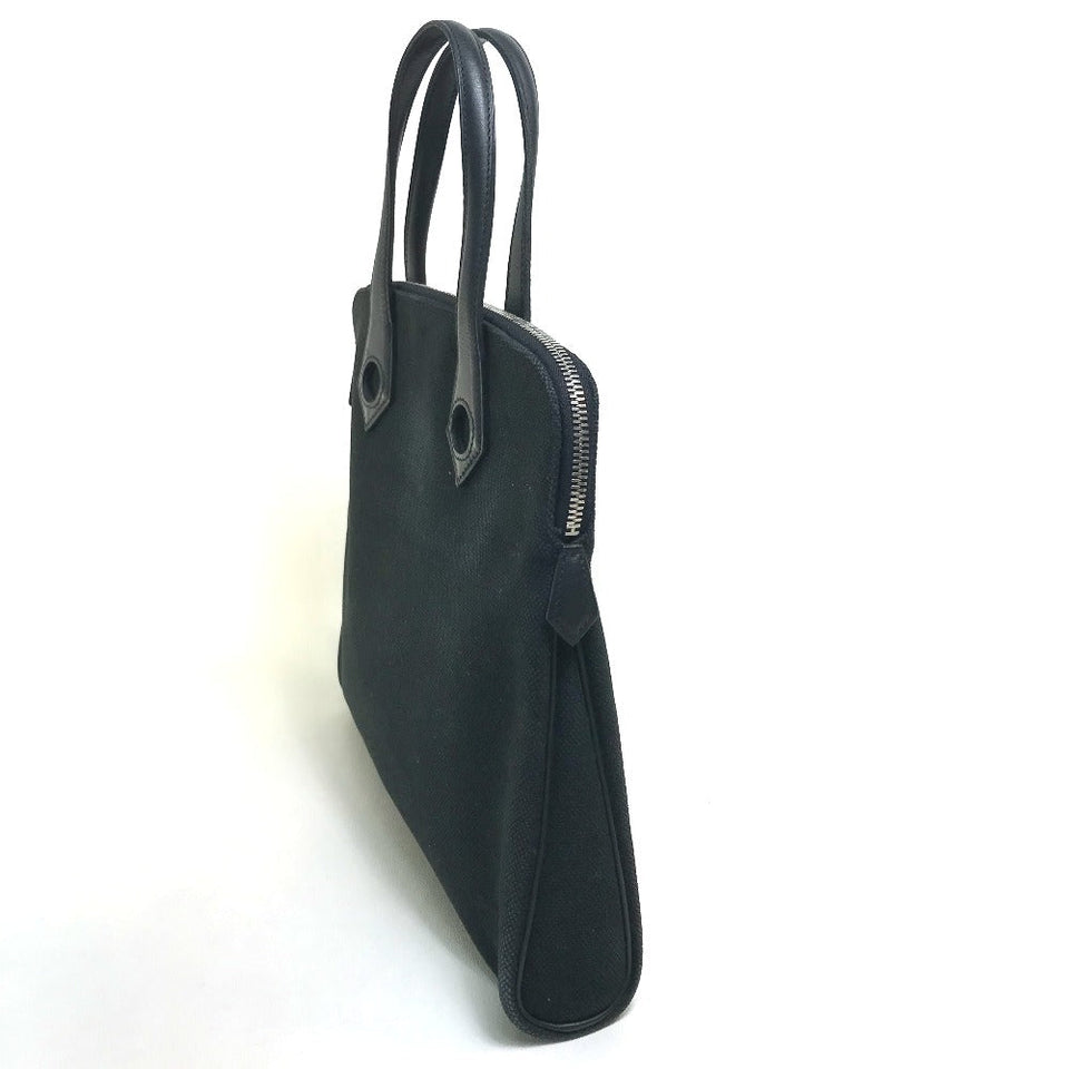 Hermes Handbag Bag Tote Bag Business bag Sac Ibou PM Tower ash black unisex(Unisex)