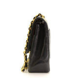 Chanel Double Flap Quilted Leather Bag