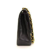 Chanel Double Flap Quilted Leather Bag