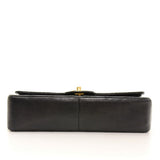 Chanel Double Flap Quilted Leather Bag