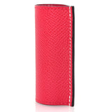 Hermes Epsom Lipstick Case Rose Extreme