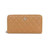 Chanel Timeless Classic Caviar Skin Long Wallet