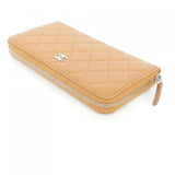 Chanel Timeless Classic Caviar Skin Long Wallet