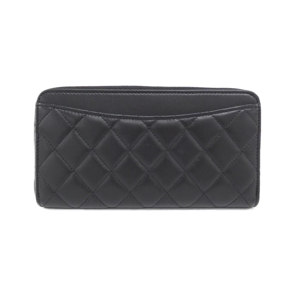Chanel Timeless Classic Line Lambskin Long Wallet