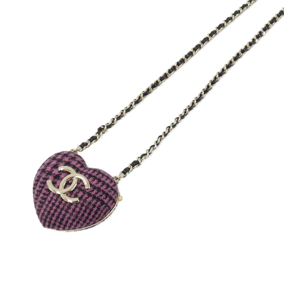 Chanel AB9485 Tweed Necklace
