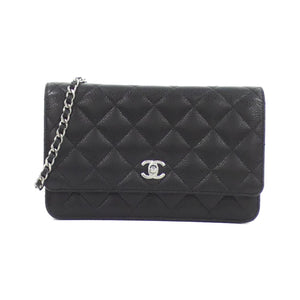 Chanel AP4241 Caviar Skin Chain Wallet