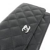 Chanel AP4241 Caviar Skin Chain Wallet