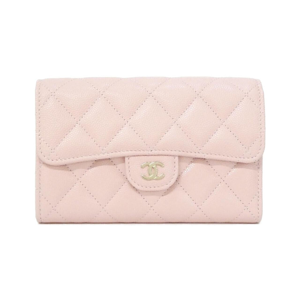 Chanel Timeless Classic Caviar Skin Wallet