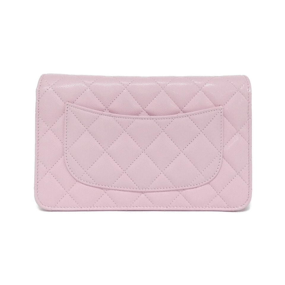 Chanel AP3516 Caviar Skin Wallet on Chain