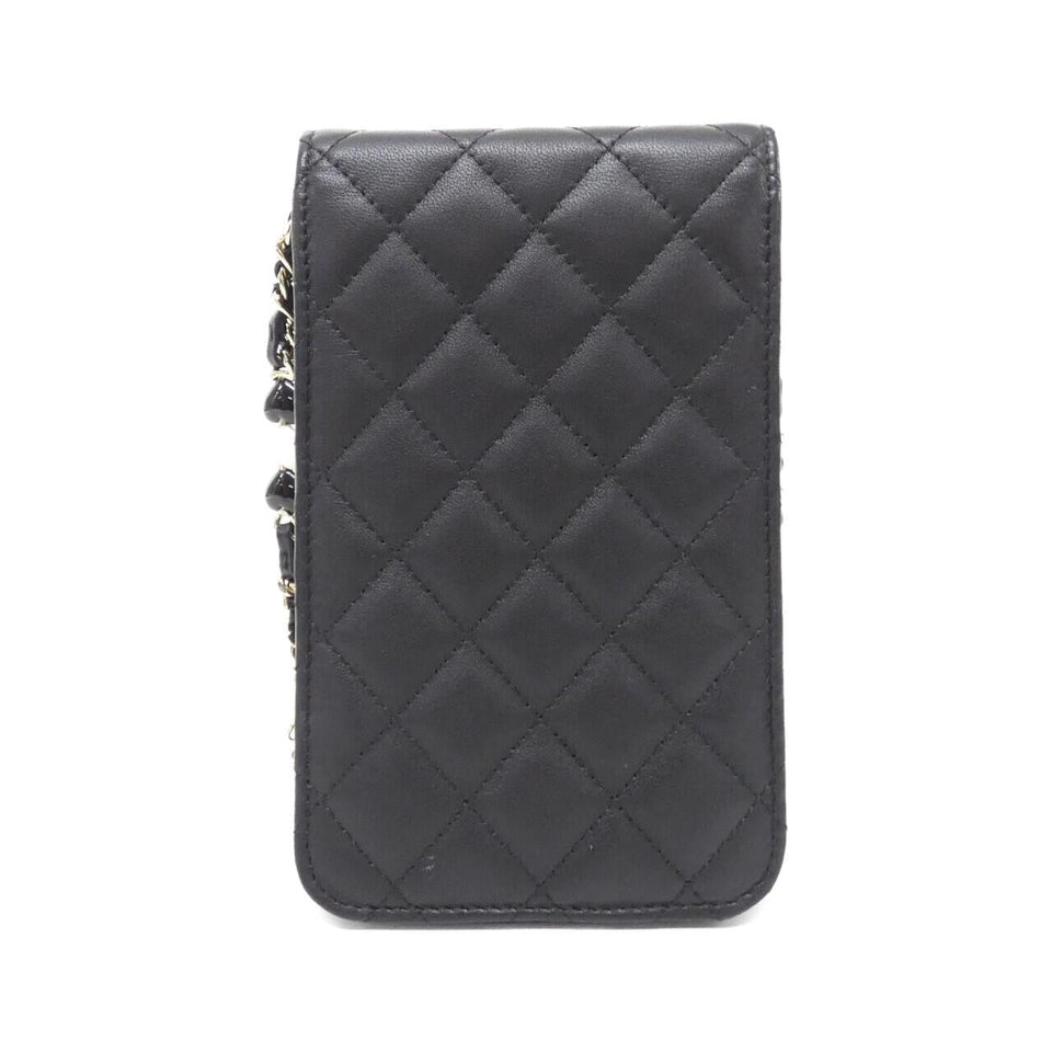 Chanel AP3228 Satin Finish Lambskin Phone Case