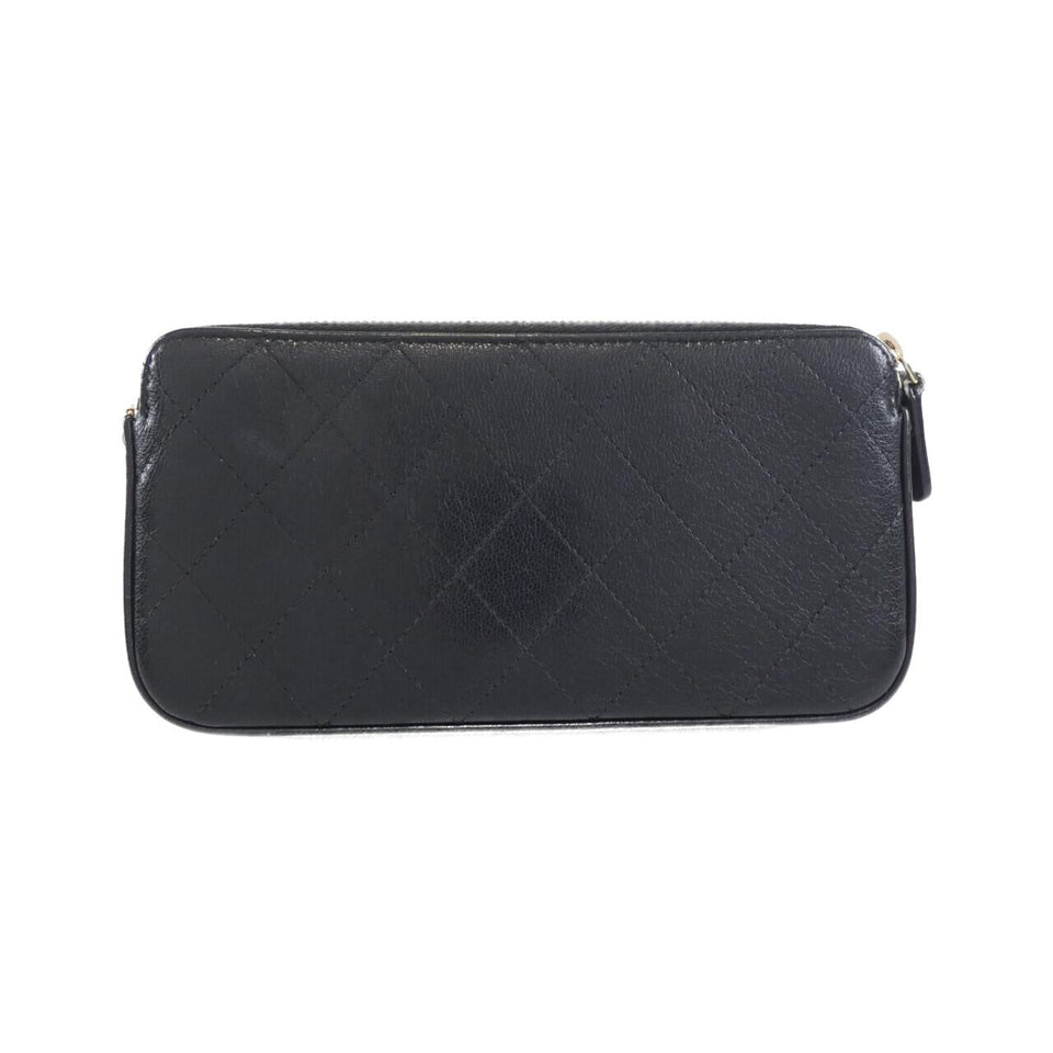 Chanel AP0998 Calfskin Chain Wallet