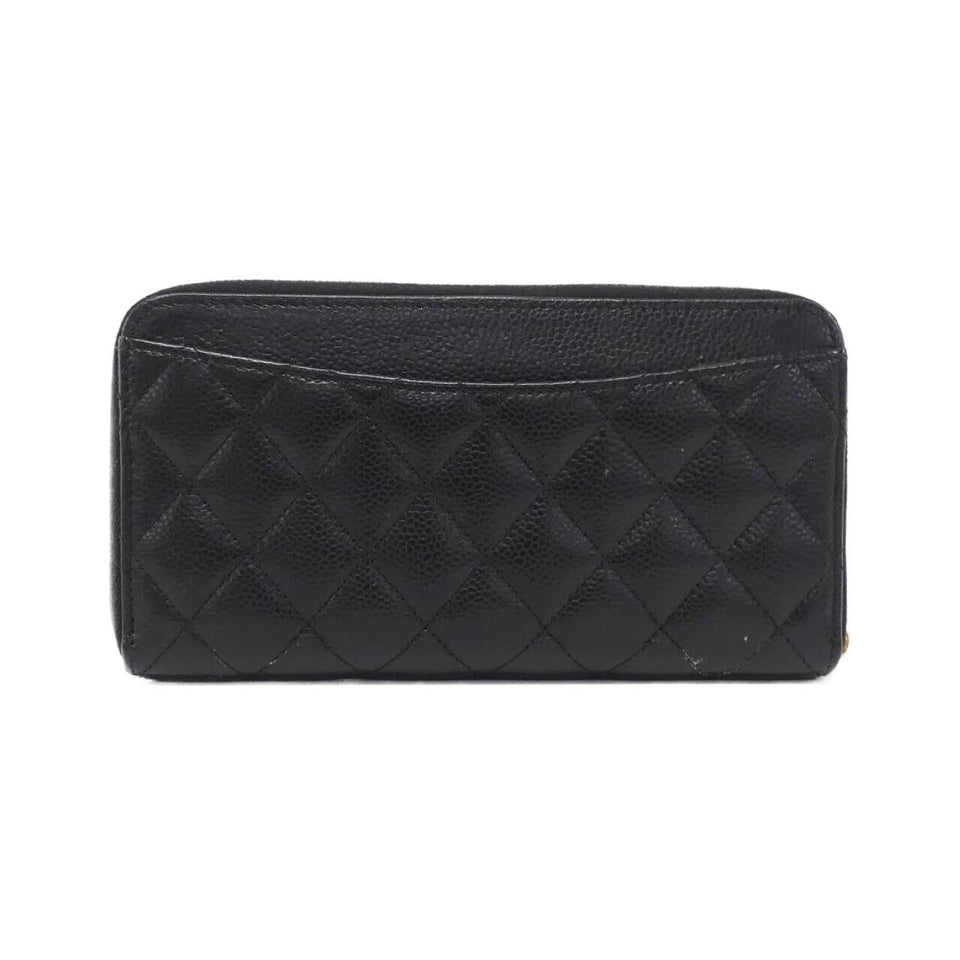 Chanel Timeless Classic Caviar Skin Long Wallet