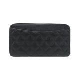 Chanel Timeless Classic Caviar Skin Long Wallet