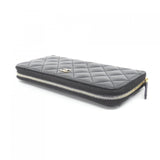 Chanel Timeless Classic Caviar Skin Long Wallet