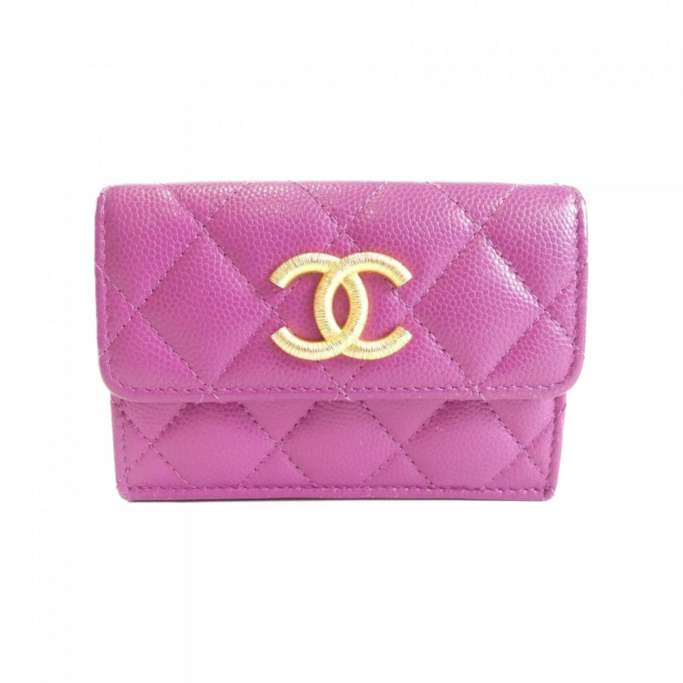 Chanel AP3518 Caviar Skin Wallet