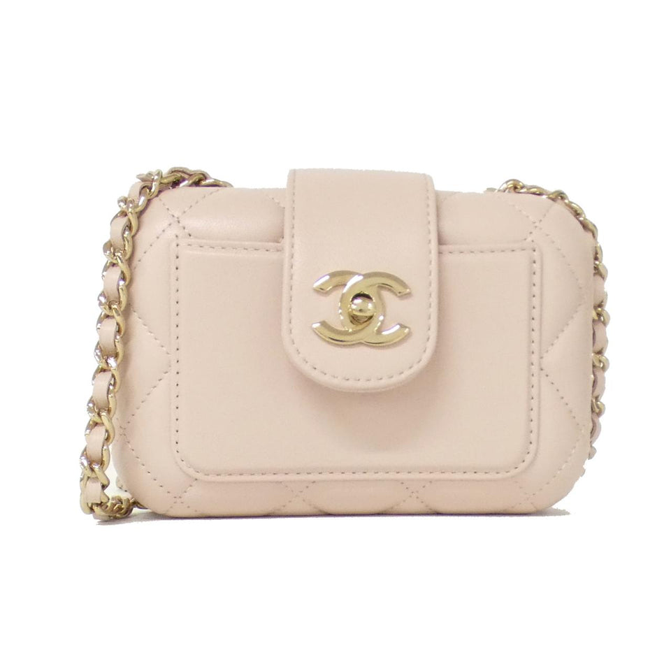 Chanel AP4310 Lambskin Chain Clutch