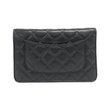 Chanel Timeless Classic Caviar Skin Wallet on Chain