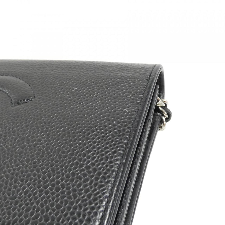 Chanel Timeless CC Line Caviar Skin Wallet