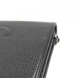 Chanel Timeless CC Line Caviar Skin Wallet