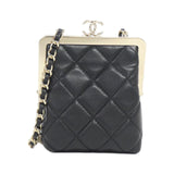 Chanel AP2496 Chain Clutch Lamb Accessory