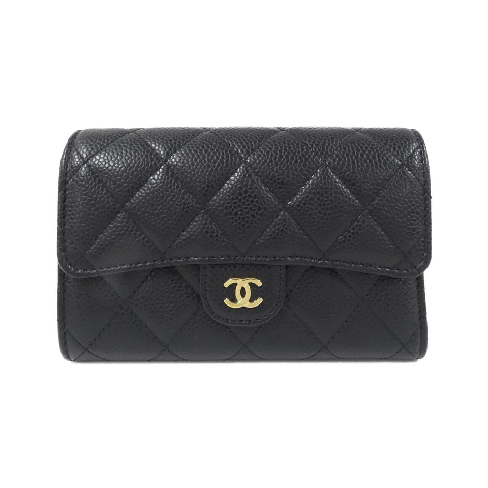 Chanel Timeless Classic Caviar Skin Wallet
