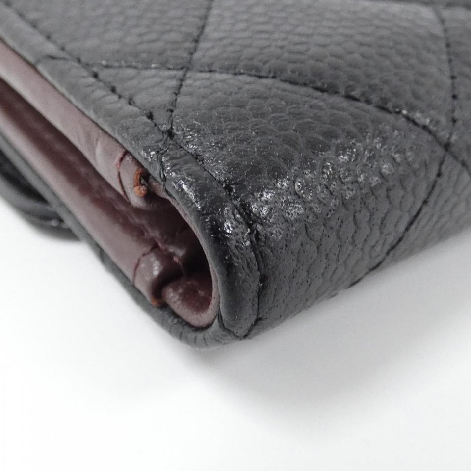 Chanel Timeless Classic Caviar Skin Wallet