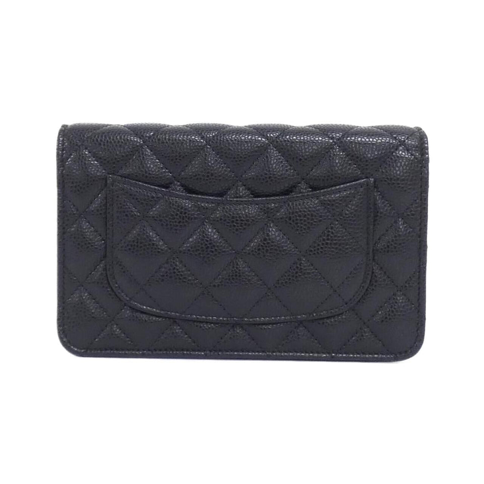 Chanel AP4241 Caviar Skin Wallet on Chain