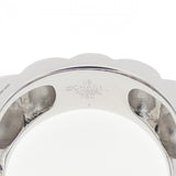Chanel Profil de Camélia Au750 Diamond Ring