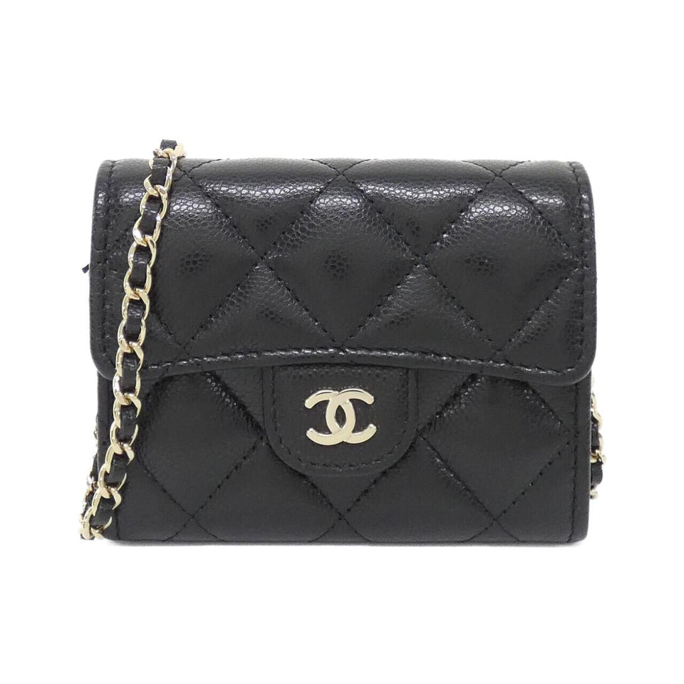 Chanel Timeless Classic Line Caviar  Case