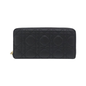 Christian Dior Lady Dior Voyageur Lambskin Wallet