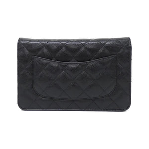 Chanel Timeless Classic Caviar Skin Wallet on Chain