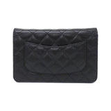 Chanel Timeless Classic Caviar Skin Wallet on Chain
