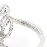 Chanel Camelia 750 White Gold Diamond Ring