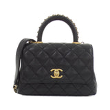 Chanel Coco Handle Caviar Skin Bag